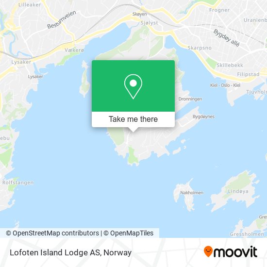 Lofoten Island Lodge AS map