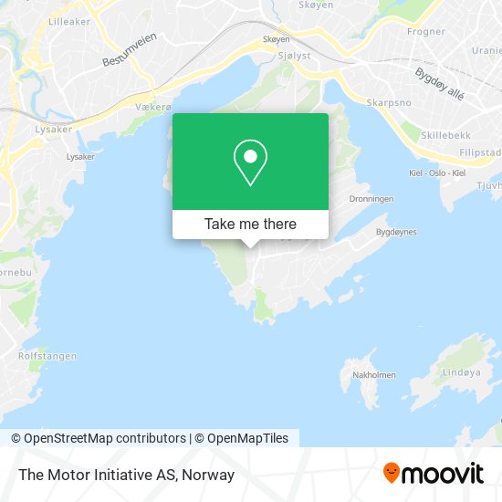 The Motor Initiative AS map