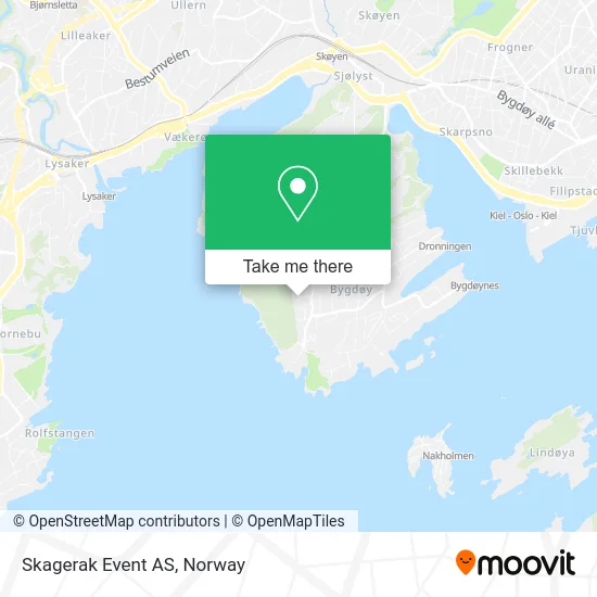 Skagerak Event AS map