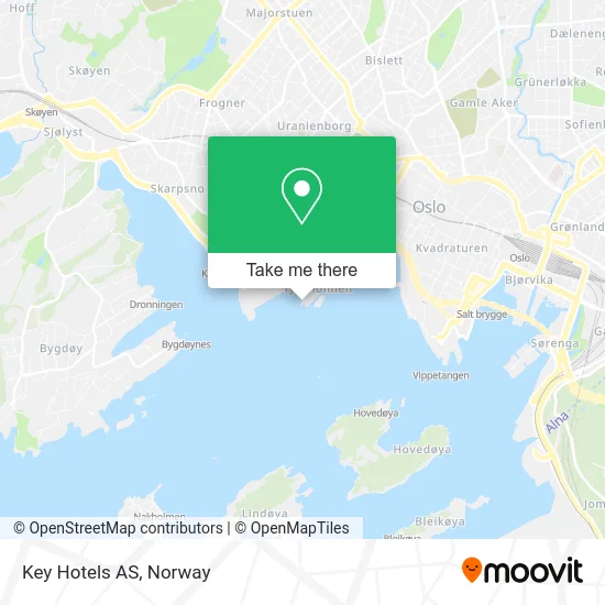 Key Hotels AS map