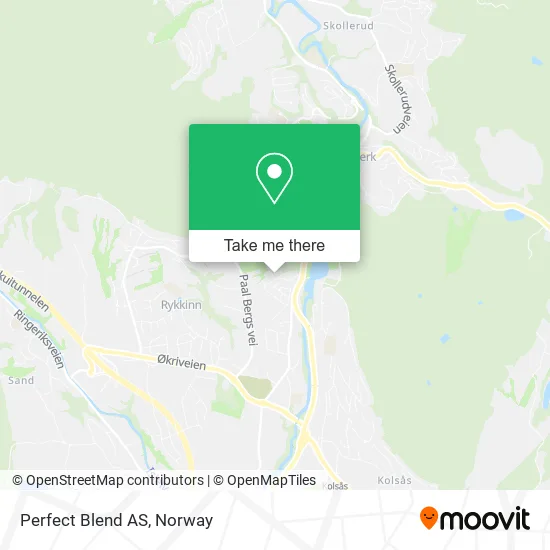 Perfect Blend AS map