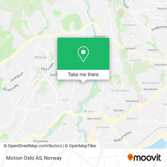 Motion Oslo AS map