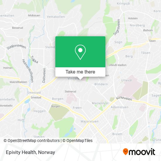 Epivity Health map