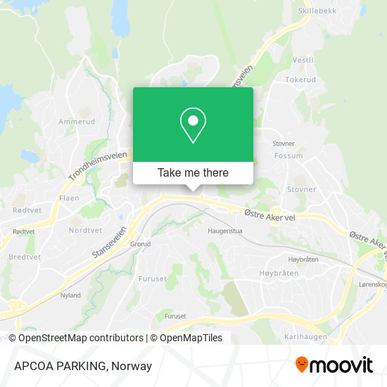 APCOA PARKING map