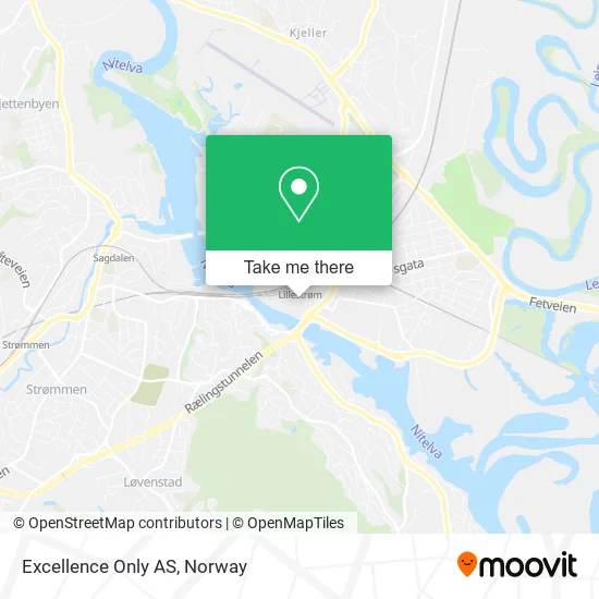 Excellence Only AS map