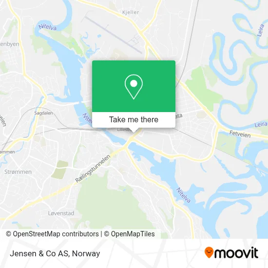 Jensen & Co AS map