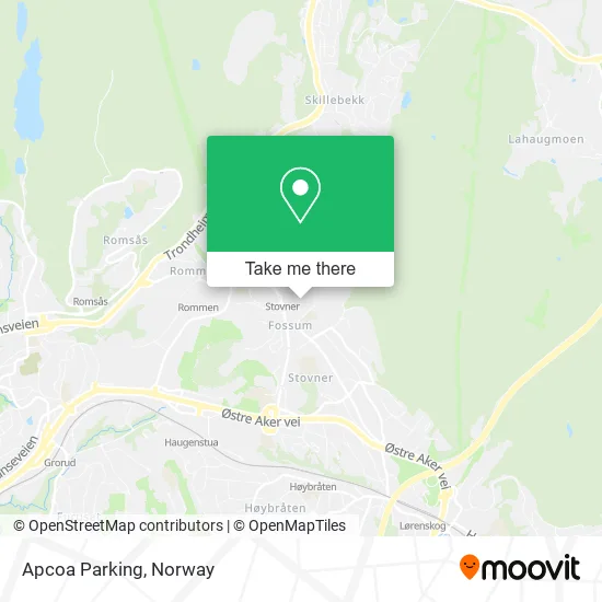 Apcoa Parking map