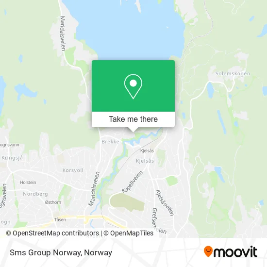 Sms Group Norway map