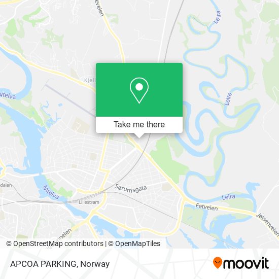 APCOA PARKING map