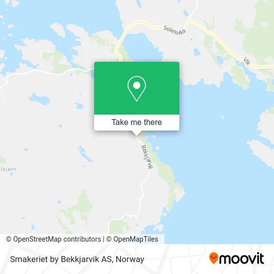Smakeriet by Bekkjarvik AS map