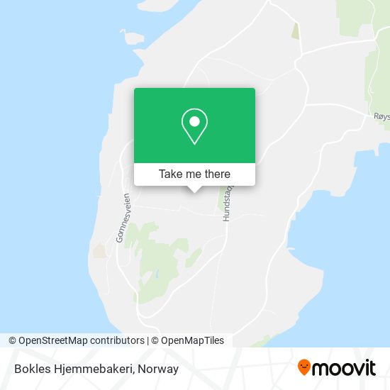 Bokles Hjemmebakeri map