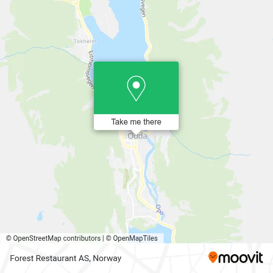 Forest Restaurant AS map