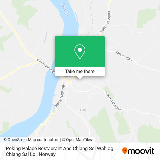 Peking Palace Restaurant Ans Chiang Sei Wah og Chiang Sai Loi map