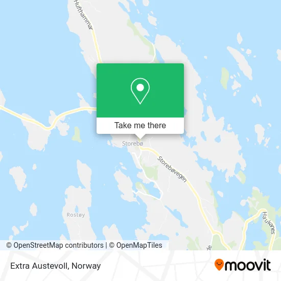 Extra Austevoll map