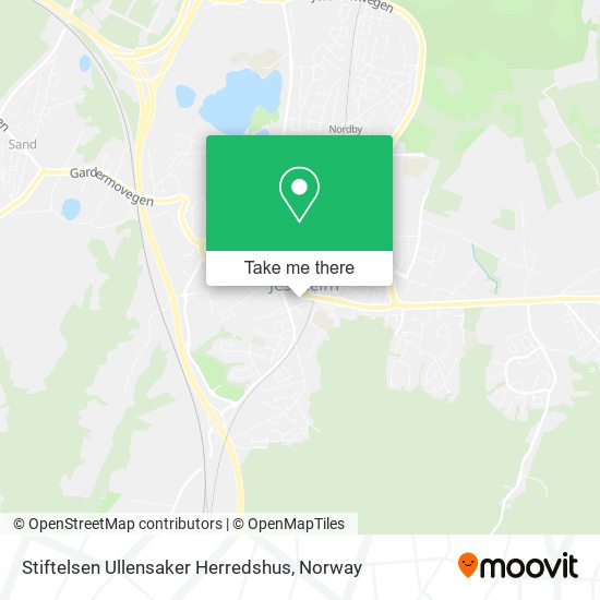 Stiftelsen Ullensaker Herredshus map