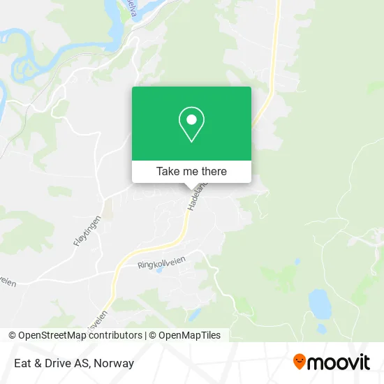 Eat & Drive AS map