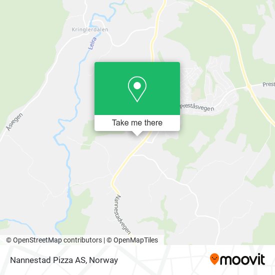 Nannestad Pizza AS map