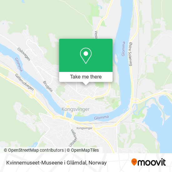 Kvinnemuseet-Museene i Glåmdal map