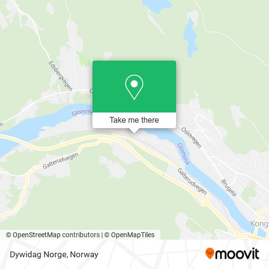 Dywidag Norge map