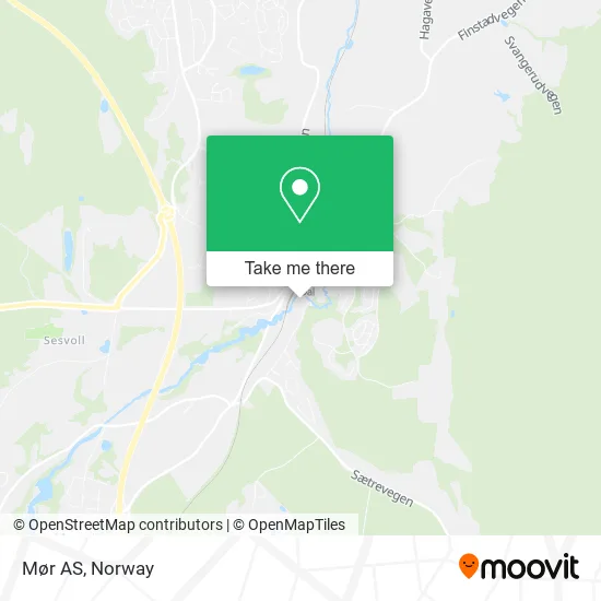 Mør AS map