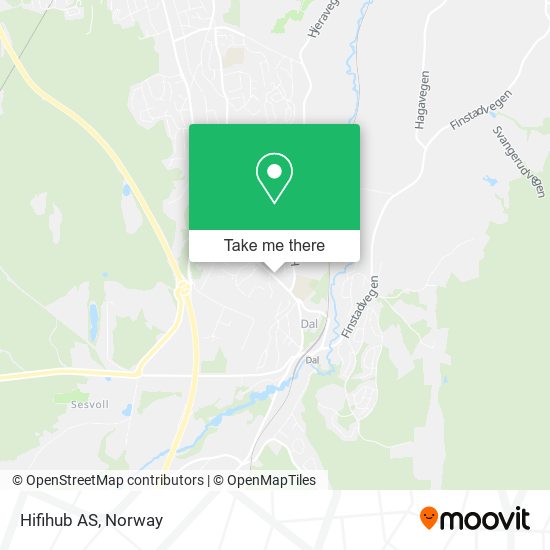 Hifihub AS map