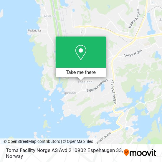 Toma Facility Norge AS Avd 210902 Espehaugen 33 map