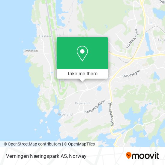 Verningen Næringspark AS map
