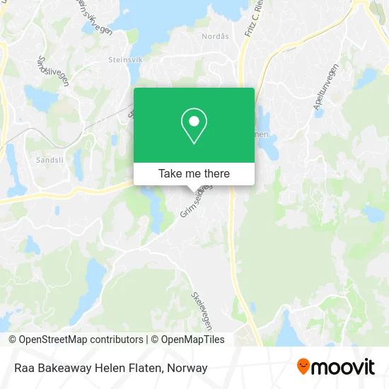 Raa Bakeaway Helen Flaten map