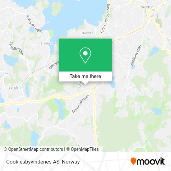 Cookiesbyvindenes AS map