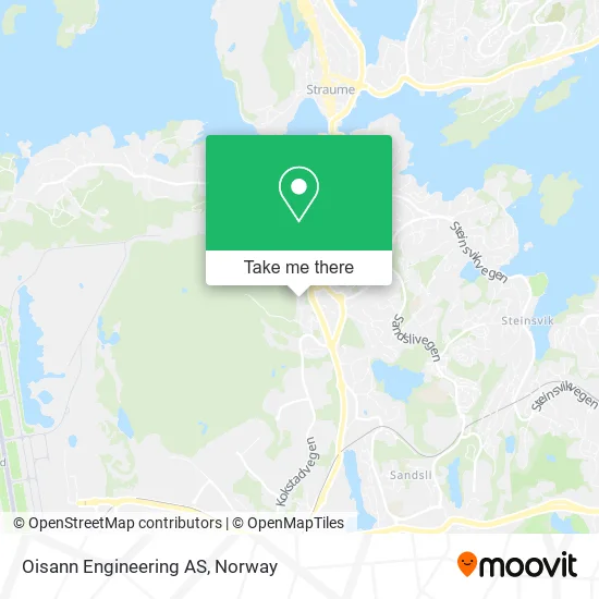 Oisann Engineering AS map