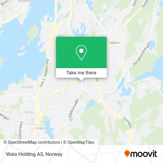 Wala Holding AS map
