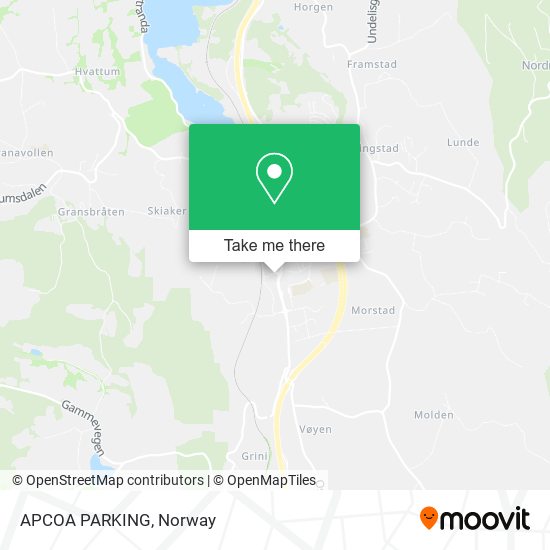 APCOA PARKING map