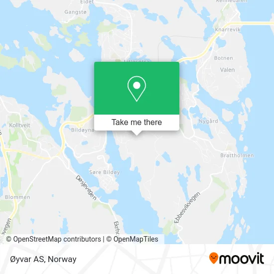 Øyvar AS map
