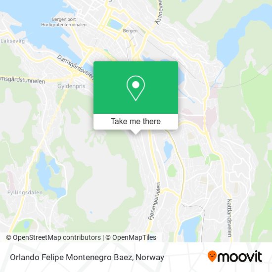 Orlando Felipe Montenegro Baez map