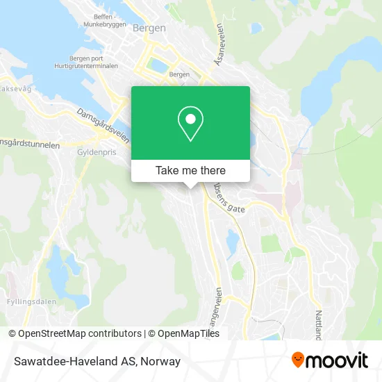 Sawatdee-Haveland AS map