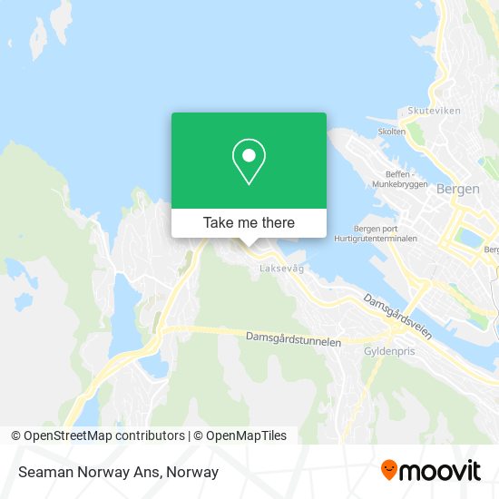 Seaman Norway Ans map