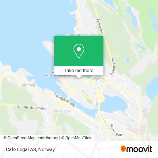 Cafe Legal AS map