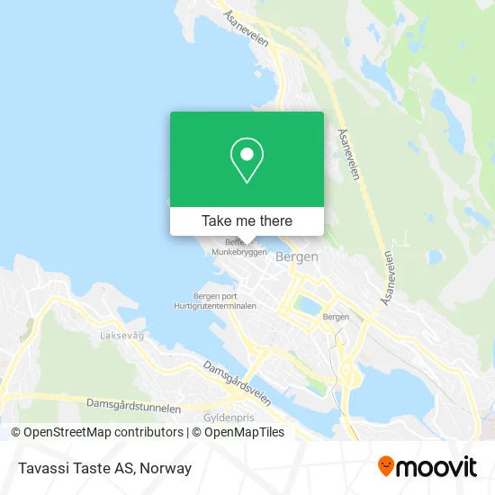 Tavassi Taste AS map