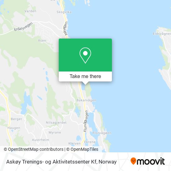 Askøy Trenings- og Aktivitetssenter Kf map