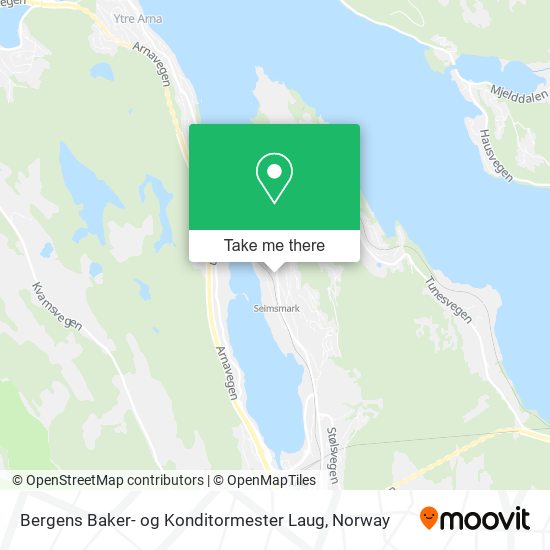 Bergens Baker- og Konditormester Laug map