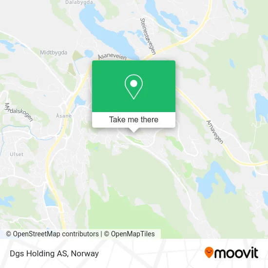 Dgs Holding AS map