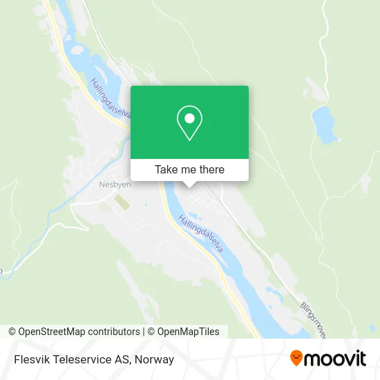 Flesvik Teleservice AS map