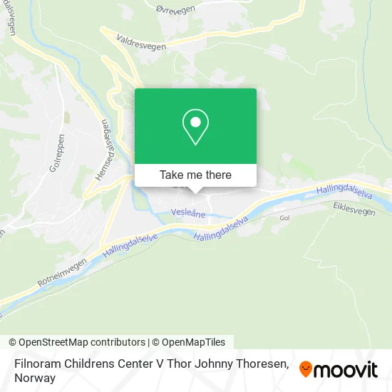 Filnoram Childrens Center V Thor Johnny Thoresen map