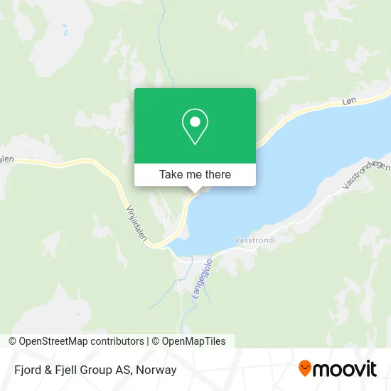 Fjord & Fjell Group AS map