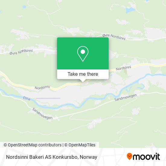 Nordsinni Bakeri AS Konkursbo map