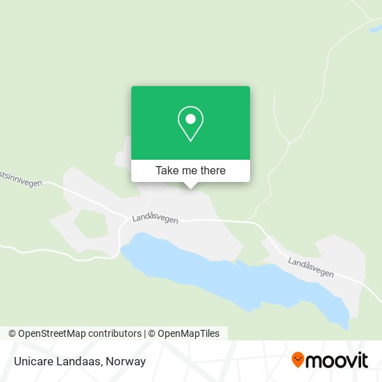 Unicare Landaas map