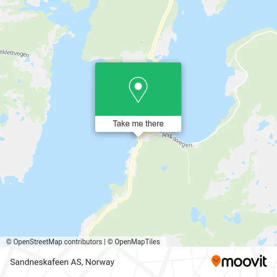 Sandneskafeen AS map
