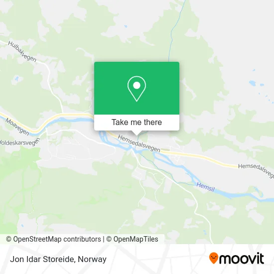 Jon Idar Storeide map