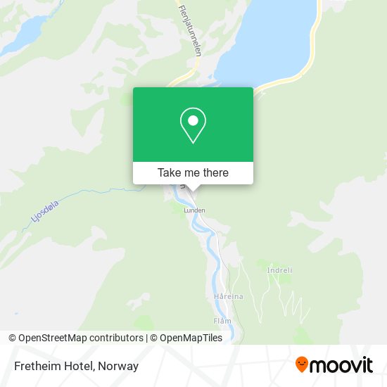 Fretheim Hotel map