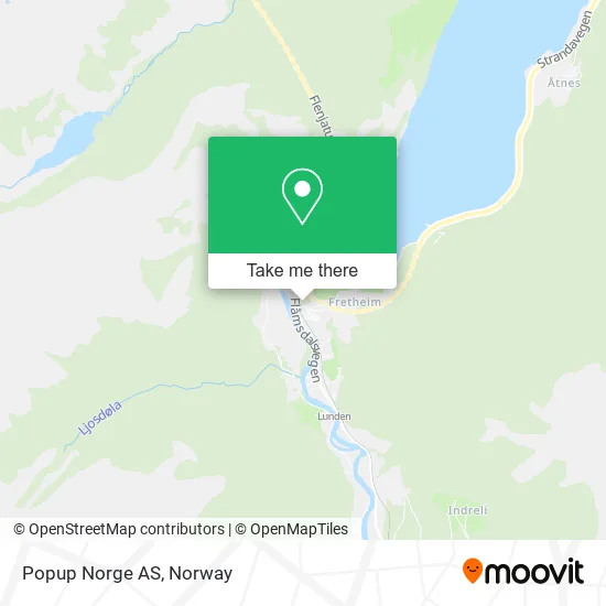 Popup Norge AS map